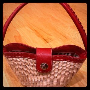 Talbots mini Straw Bad